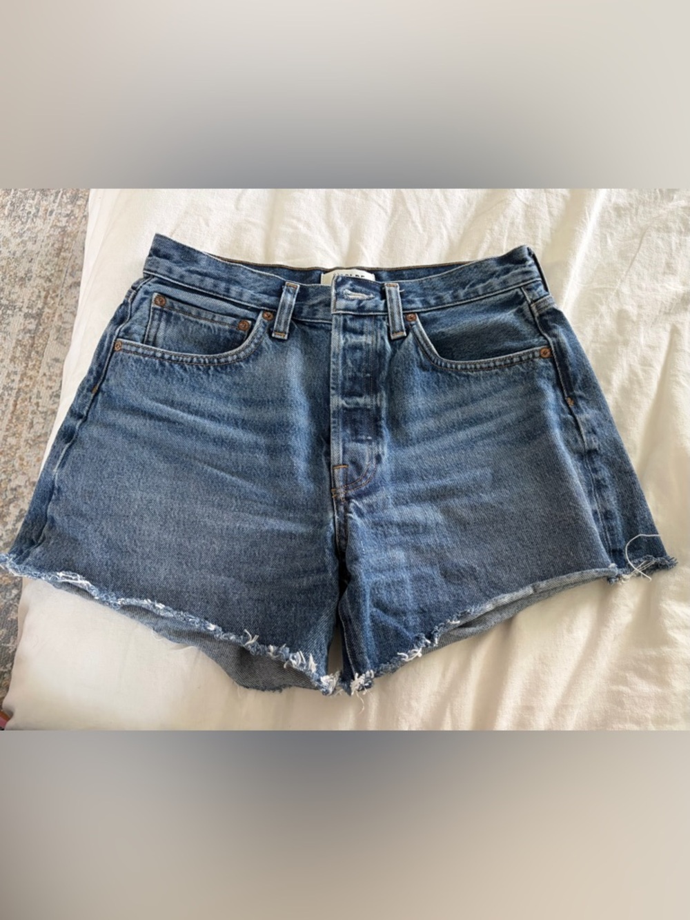 Agolde Parker Long Shorts